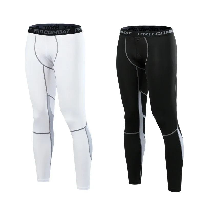 

Leggings Men's Fitness Sports Leggings Running Training Digital Printing Trousers Elasticity Quick-Dry Breathable Basketball Sho