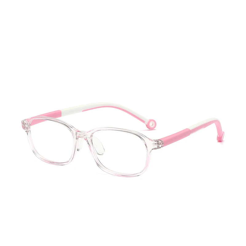KatKani Children's Soft And Comfortable Silicone Eyeglasses Frame Blue Light Blocking Optical Prescription Glasses Frame TR17146