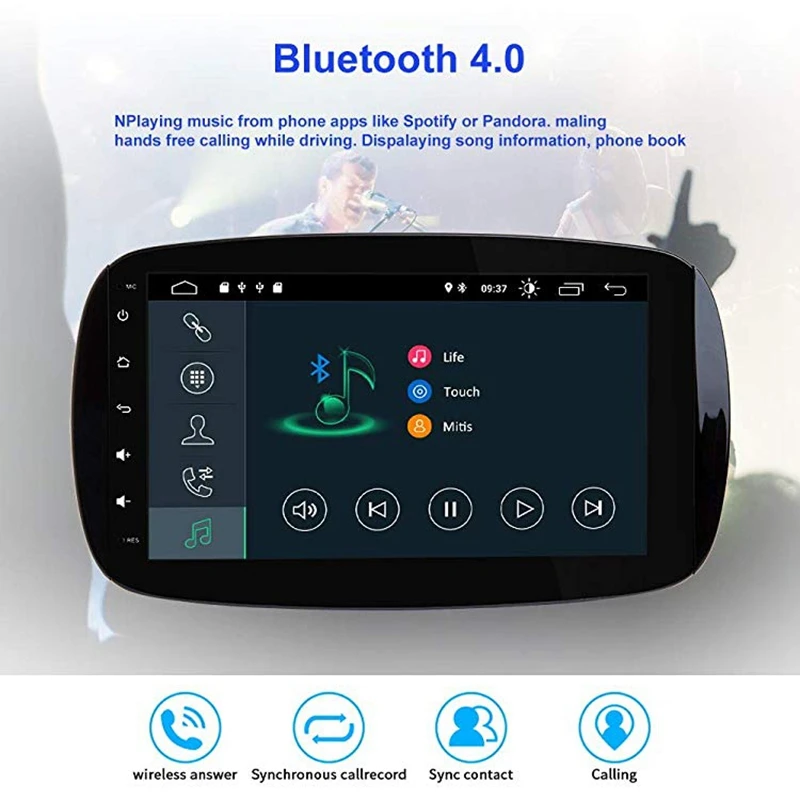 Clearance Android 9.0 4+64G Car GPS Navigation System Stereo Media Auto Radio Player for Mercedes-Benz Smart 2015-2018 2 Clearance Android 9.0 4+64G Car GPS Navigation System Stereo Media Auto Radio Player for Mercedes-Benz Smart 2015-2018 2