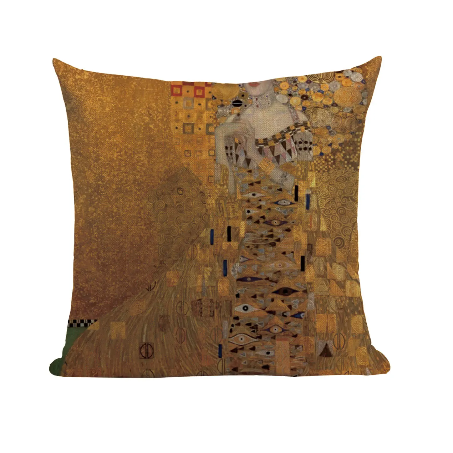 Ретро абстрактные наволочки для подушек Gustav Klimt Empress Чехлы для подушек Масляные картины Декоративные диванные подушки Чехол Kissen