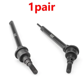 

1pair Front Drive Shaft Adjustable CVD Strength Steel Universal Joint for TAMIYA CC02 RC Car Model DIY Crawler Spare Upgrade