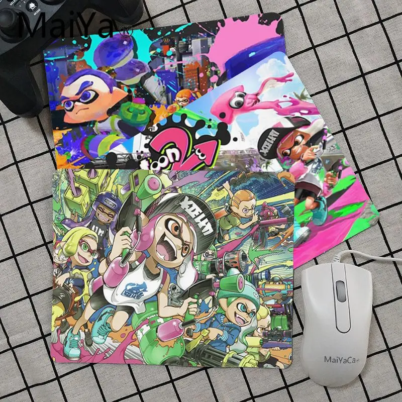Maiya высокое качество Splatoon 2 DIY дизайн игровой с узором коврик для мыши топ продаж игровой коврик для мыши
