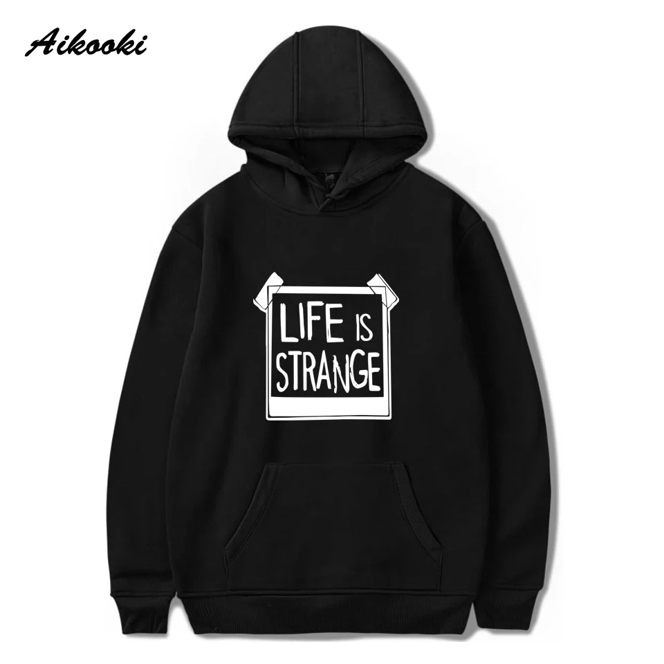 Новинка Life Is странные худи свитшоты для мужчин/женщин осень/весна stranna Hoody модные пуловеры Humor|Толстовки и