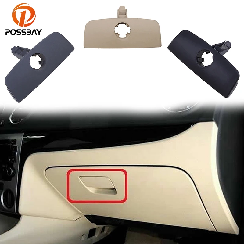 Автомобильный внутренний ящик для перчаток POSSBAY ручка крышка замок с отверстием
