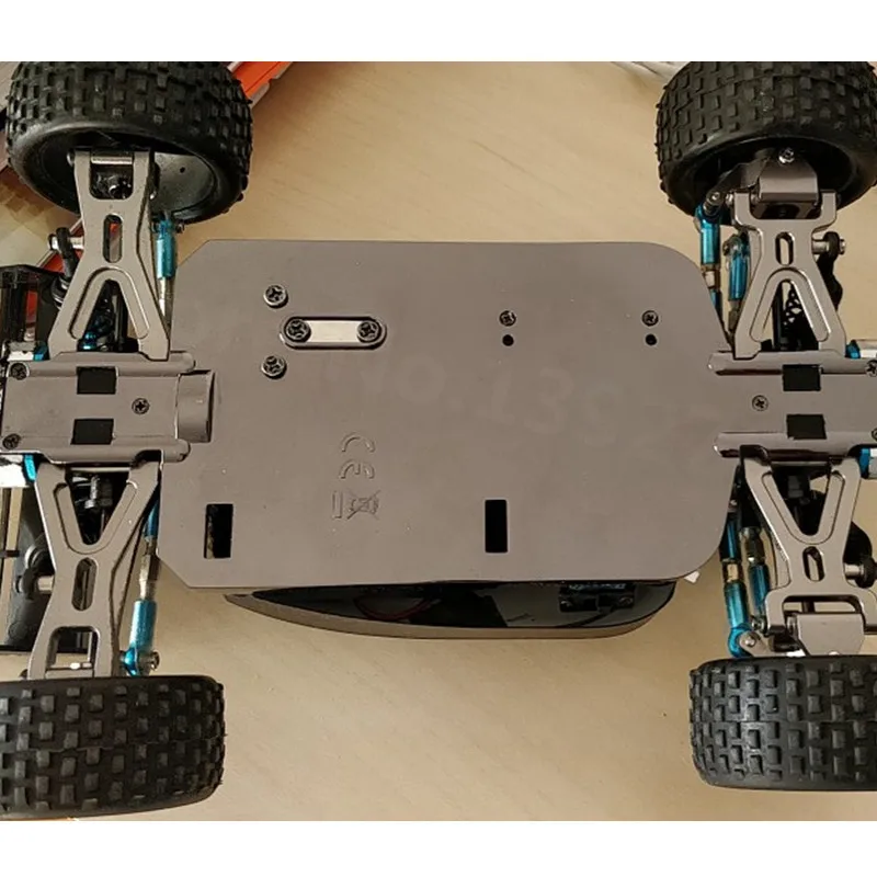 Радиоуправляемый автомобиль WLtoys обновленная часть алюминиевый сплав ралли шасси автомобиля 380 390 Регулируемое количество двигателя для 1/18 A929 A949 A959 A969 A979
