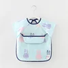 Cute Cartoon Baby Bibs Waterproof Infant Eating Children Drawing Sleeveless Baby Bandana Bibs Soft Baby Bib Meal Burp Eva Cloths 3