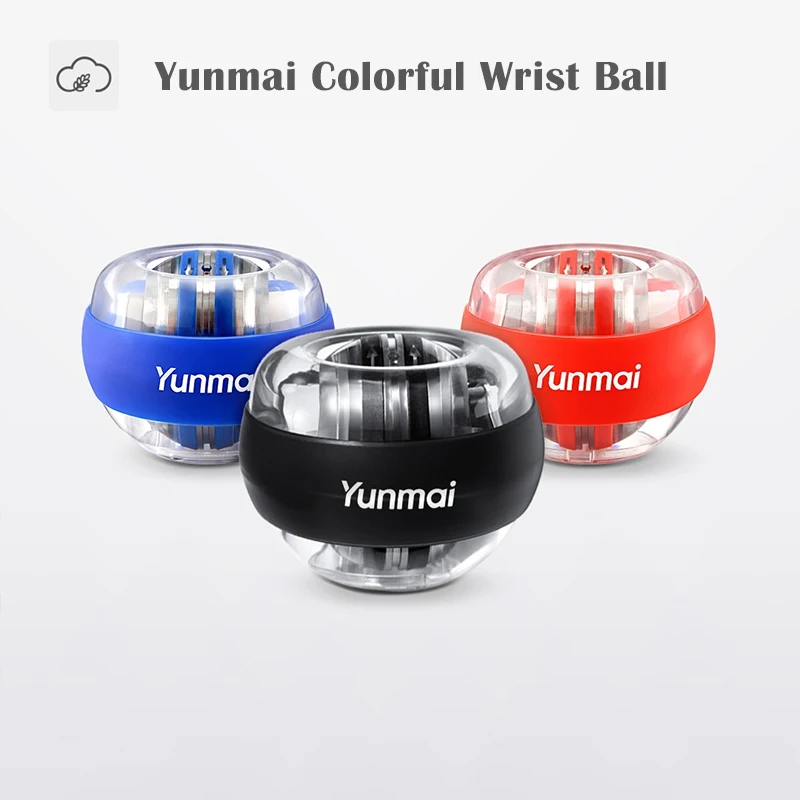 2020 Новый Yunmai наручные мяч тренер светодиодный Gyroball Essential Spinner Гироскопический