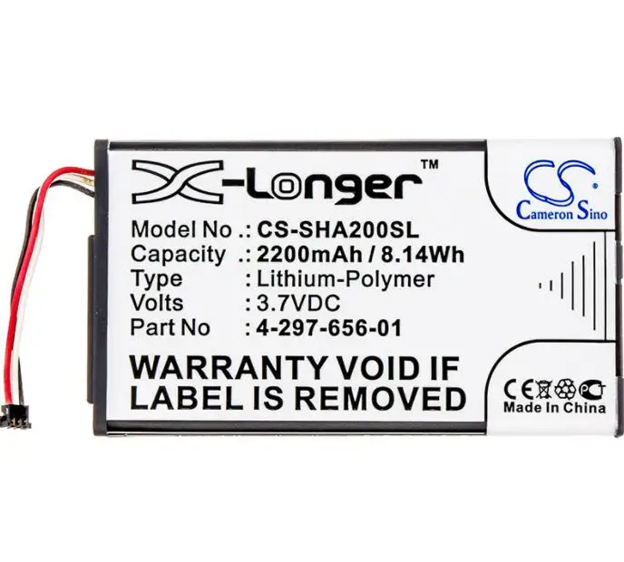 Cameron sino 2200mah аккумулятор для SONY PHA 2 2A 4 297 656 01 динамик батарея|Цифровые
