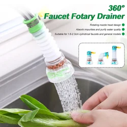 360 Degree Rotatable Adjustable Faucet Booster Extender Water Tap Gadget Extension Filter Kitchen Useful Accessories Wholesale