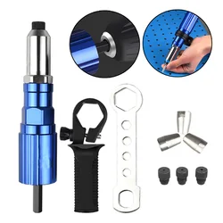 Tête d'adaptateur de Machine à riveter électrique 2.4 4.8mm, outil de rivetage sans fil pour perceuse à écrou 