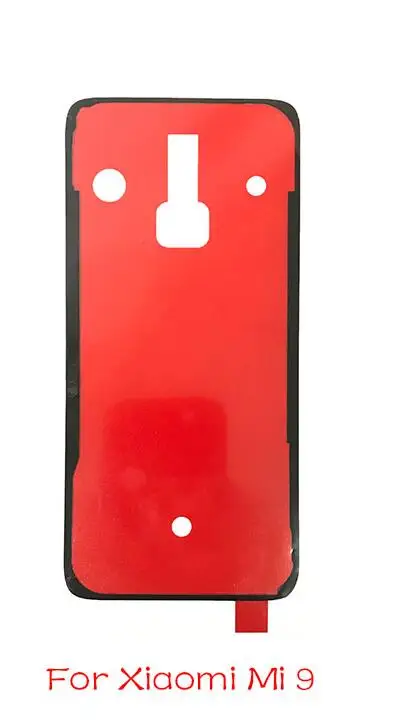 2 шт. для Xiaomi mi 9 9T mi x 2 S/Red mi Note 7 8 K20 Pro задняя крышка батарейного отсека наклейка клей лента запасные части - Color: Mi 9