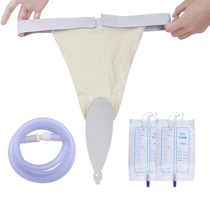 جامع بول طبي من السيليكون للبالغين مع كيس قسطرة بول للرجال والنساء وكبار السن كيس بول Loo 2 Feminine Hygiene Product Aliexpress