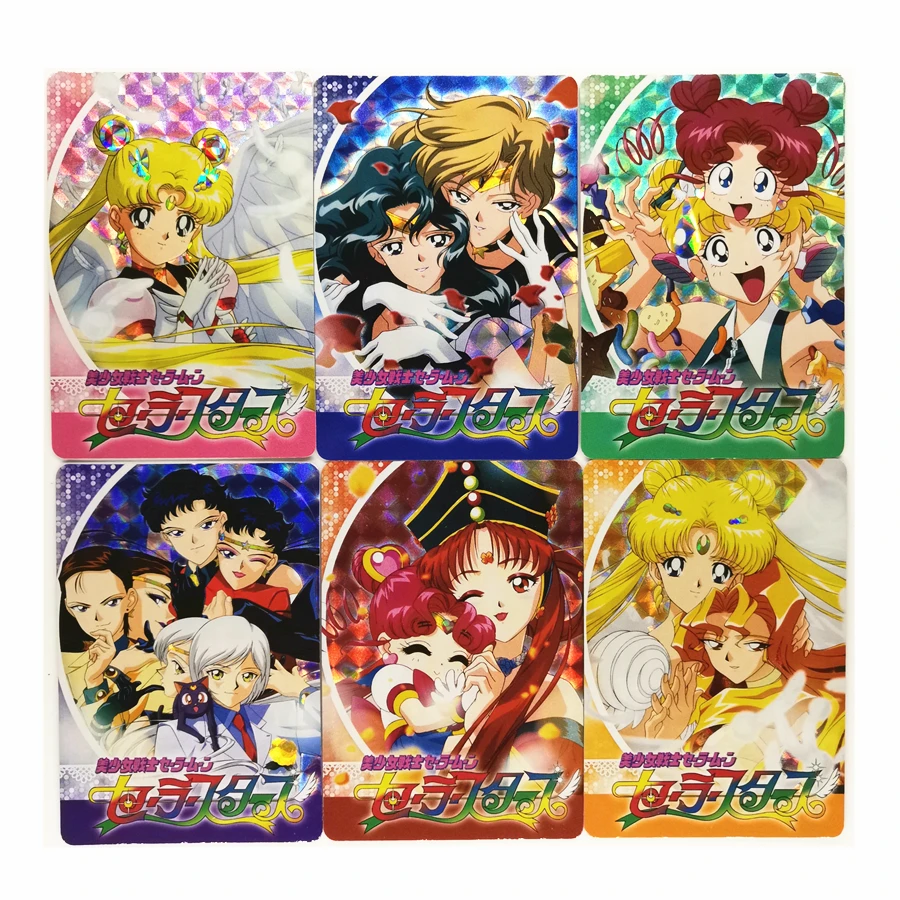 36pcs/set Sailor Moon Refractive Process Toys Hobbies Hobby Collectibles  Game Collection Anime Cards - Game Collection Cards - AliExpress