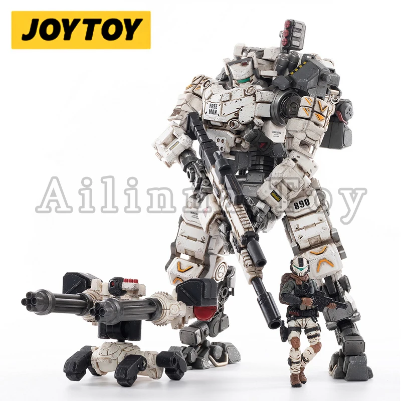 Joytoy 1/25 Action Figure Mecha Steel Bone Armor White