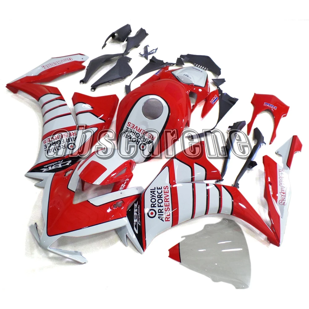 Полные Обтекатели для Honda CBR1000RR 2008 2010 2011 CBR 1000RR 08 10 11 впрыски ABS пластик мотоцикл Красный Белый Панели Наборы