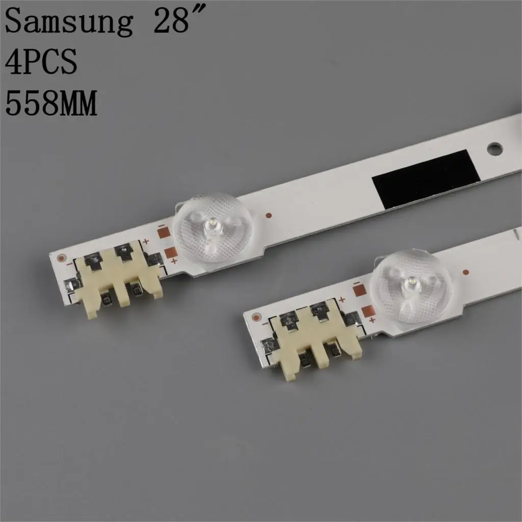 ο 4PCS * 8LEDs 558mm LED Ʈ D2GE-280SC0-R3 2013SVS28H Ｚ UA28F4088AR UE28F5000 UE28F4000AS HG28EB670 UE28F4000
