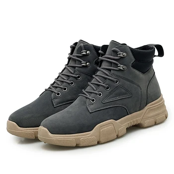 

For Men Winter Shoes Super Warm Men Boots Winter Boots Waterproof Rubber Plush Snow Boots England Retro ankle boots *160W