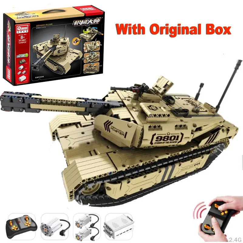 Основной боевой танк Qihui M1A2 Abrams американский с дистанционным управлением