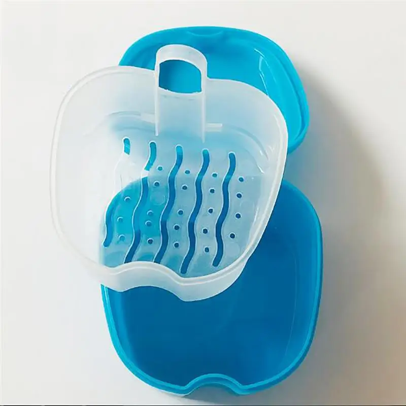 1 шт. Высококачественная коробка для зубных протезов пластиковый чехол