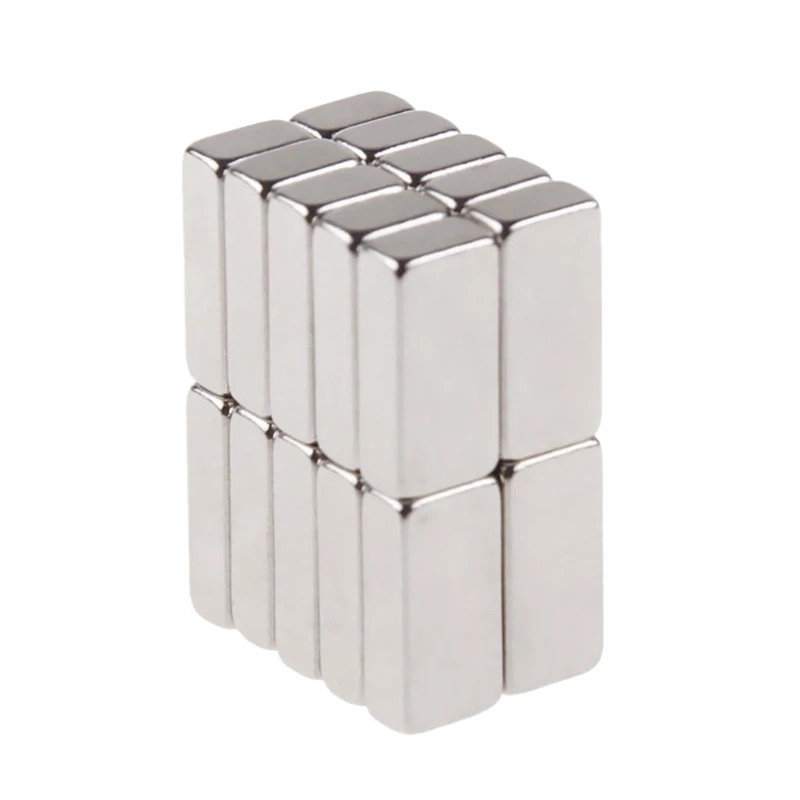 

20 Pcs 10 Mm x 5 Mm x 3Mm Neodymium Block Magnet Super Strong Magnets Craft N42 Rare Earth Magnet Fridge Magnets