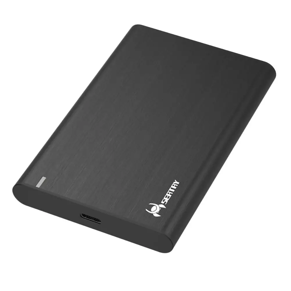 Чехол для жесткого диска 2,5 дюйма SATA 3,0 к USB 3,0 адаптер для жесткого диска корпус для SSD диск HDD коробка Тип C 3,1 чехол костюм 7 мм/9,5 мм - Цвет: Type C