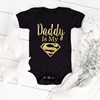 Baby Romper Newborn Baby Boys Girls Clothes Gold Daddy Is My Hero Funny Print Infant Baby Jumpsuit Cute Casual Baby Bodysuit Baby Romper Newborn Baby Boys Girls Clothes Gold Daddy Is My Hero Funny Print Infant Baby Jumpsuit Cute Casual Baby Bodysuit