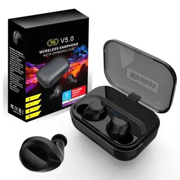 

New TWS Bluetooth Earphone WirelessTouch Earbuds Bluetooth 5.0 HIFI Sound HD Binaural Call Headset Sweatproof Sport Headphones