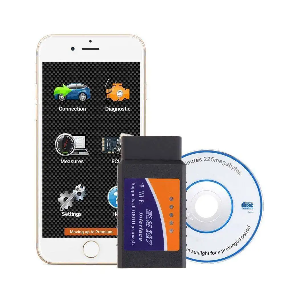 ELM327 wifi Bluetooth OBD2 Автомобильная диагностика obd-ii сканер для iPhone X IOS Android