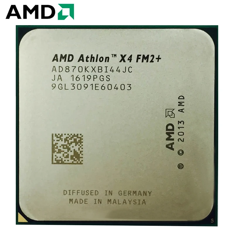 Четырехъядерный процессор AMD Athlon X4 870K 3 9 ГГц 95 Вт AD870KXBI44JC 4 Мб разъем FM2 + |