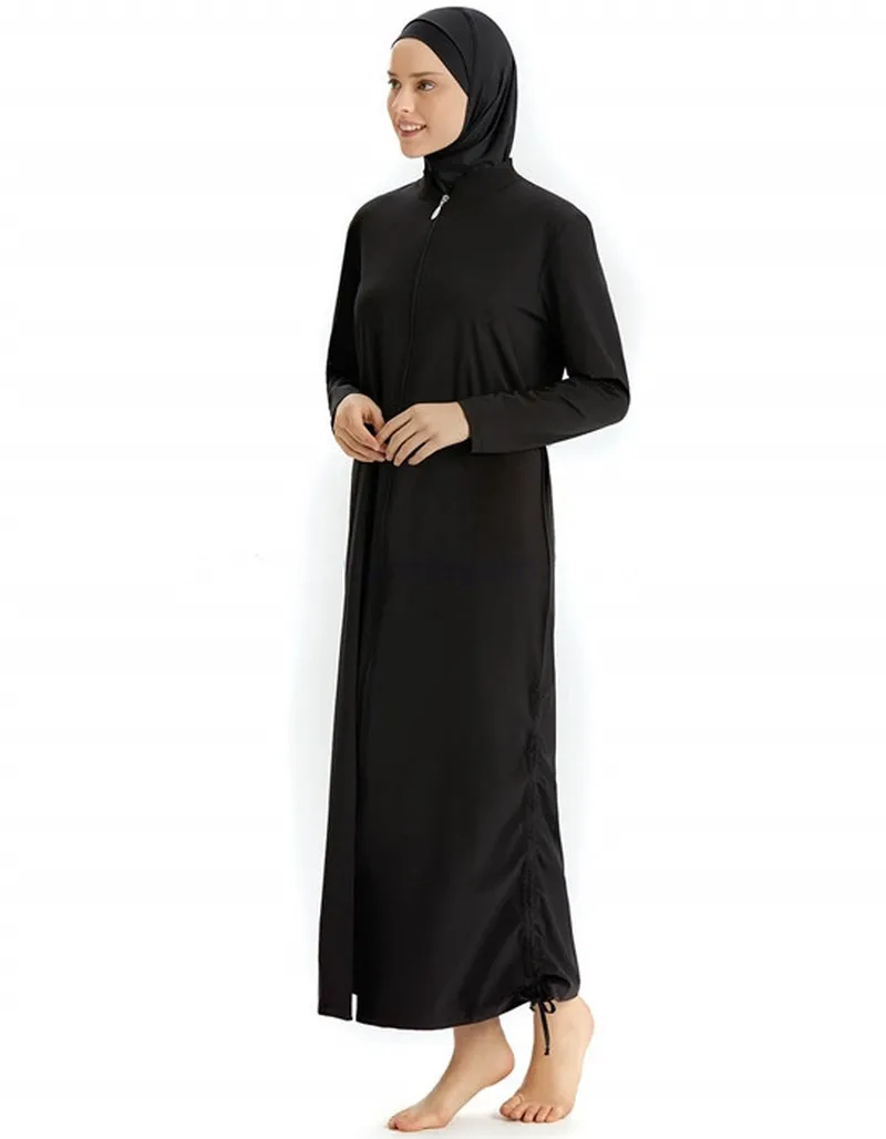Bathing Suit Women Islamic Muslim Swimwear Long Dress And Pants Modest