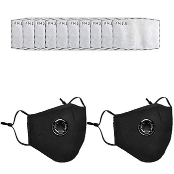 

In Stock 12pcs Reusable Topmask Face With Elastic Earloop Kids Protective Air Pollution Face For Women Men Respirator Cover 2020