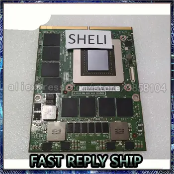 

SHELI FJHX2 CN-0FJHX2 GTX 780M GTX780M N14E-GTX-A2 4G DDR5 VGA Video Graphics Card For Dell M17X R5 M18X R2 R3 R4