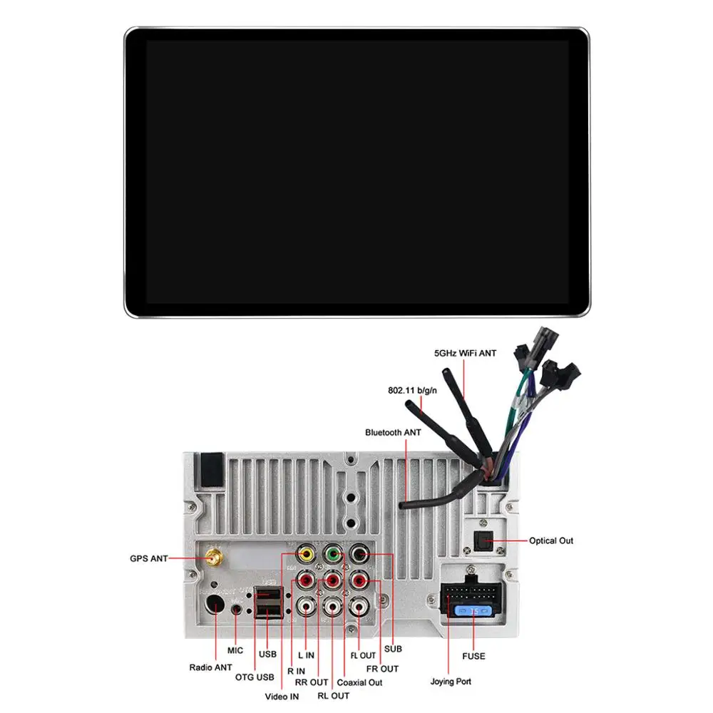 JOYING Car Radio 2 din Android 10 System Autoradio Stereo 10 