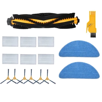 

Side Brush HEPA Filter Mop Cloth for Vacuum Cleaner for Proscenic 800T Cleaning Mop Cloth Kit for Vacuum Cleaner