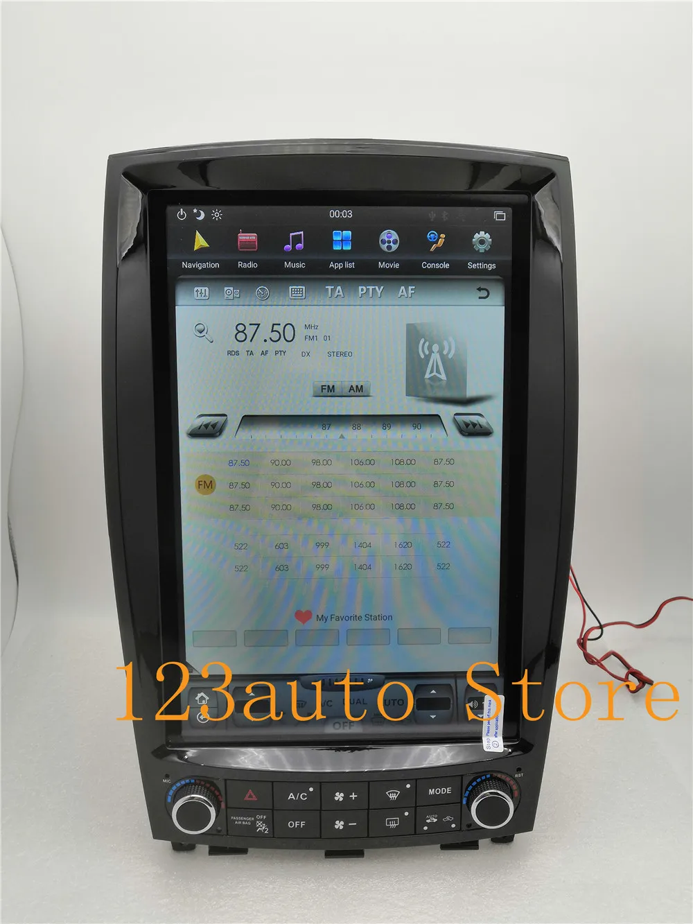 Вертикальный автомобильный DVD плеер 12 1 дюйма в стиле Tesla Android 9 0 GPS навигатор для
