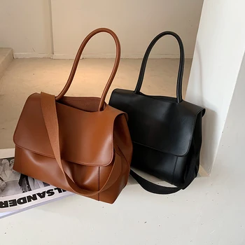 

Autumn And Winter Ladies Bag 2020 New Fashion All-match Shoulder Bag Simple Large-capacity Handbag Tote Bag Messenger Bag