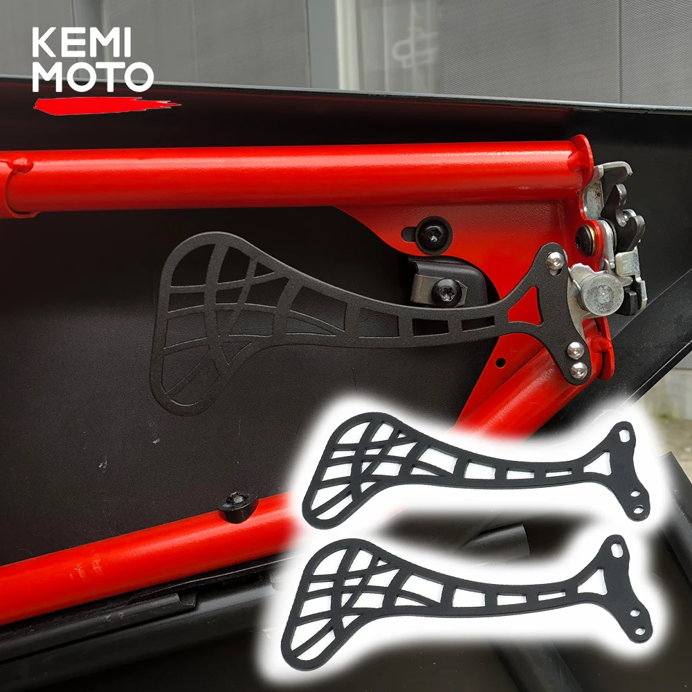 

KEMIMOTO UTV Easy Grip Aluminum Door Latche Handle Switch for Can Am Maverick X3 Max X DS RS Turbo R for Can-Am 900 HO 2017-2019