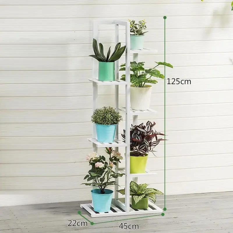 Number 5 Stojaki Para For Soporte Plantas Interior Estanteria Escalera Varanda Stojak Na Kwiaty Balcony Dekoration Shelf Flower Stand - Цвет: Number 5