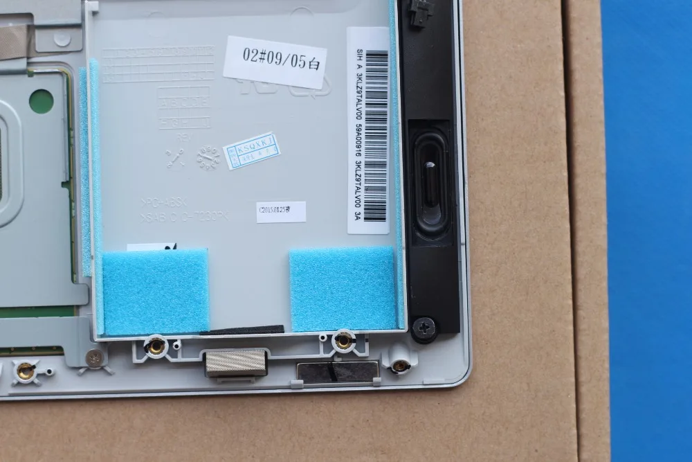 Для lenovo Ideapad U430 U430P Упор для рук крышка клавиатура США верхний чехол с сенсорной панелью с подсветкой серебристо-белый