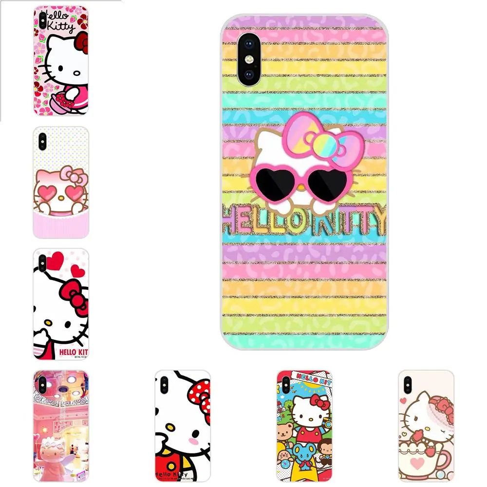 Для huawei Honor mate 7 7A 8 9 10 20 V8 V9 V10 G Lite Play Mini Pro P умный силикон чехол I Love Hello Kittys |