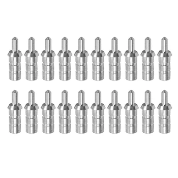 

20Pcs/Set Archery Arrow Nock Pins Needles for ID 6.2mm Arrow Carbon Shaft Silver