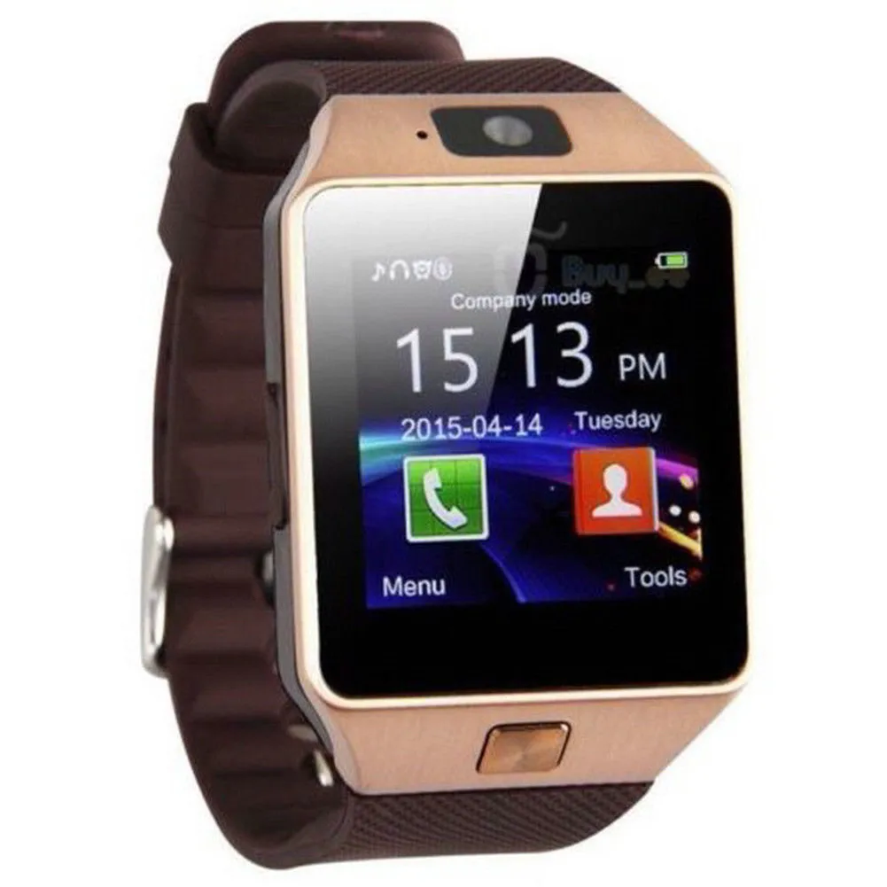 Bluetooth Smart Phone Watch Latest DZ09 Bluetooth Smart Watch Camera SIM Slot For HTC Samsung/Android Phone