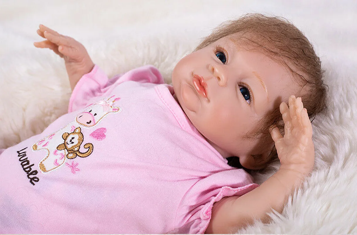 1" Reborn Baby Doll девочка мальчик реалистичные силиконовые виниловые ручной работы Новорожденные Девочки Малыши игрушки для детей