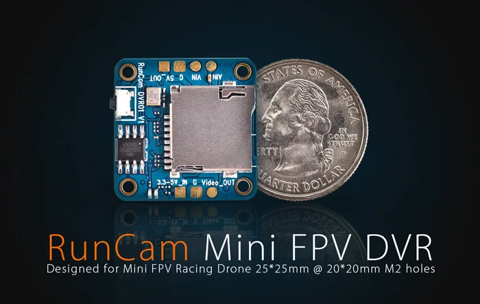 Runcam Lantian 720p видео Hd 4pin 1 0 мм Fpv модуль Dvr для радиоуправляемой камеры Дрон