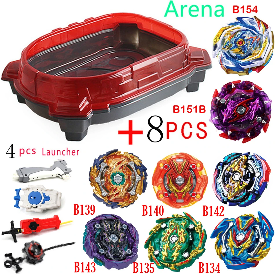 Новый набор волчков Beyblade Tops Арена бэйблэйд пусковые установки волчок металл