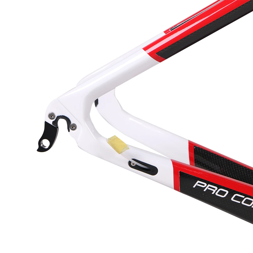 Top COSTELO NK1K full carbon road bike frame,fork headset clamp seatpost T1000 Carbon Road bicycle Frame free shipping 5