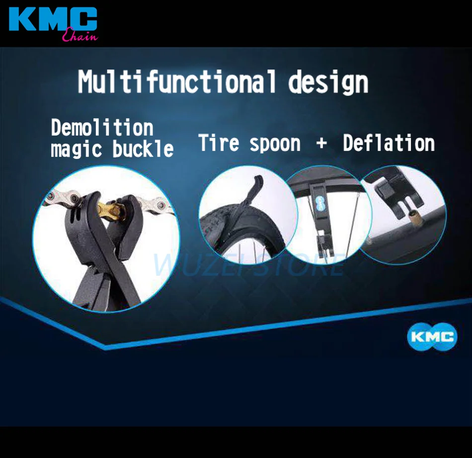 KMC отсутствующий соединительный рычаг Велосипедная Цепь волшебная Пряжка инструмент для ремонта инструмент для удаления велосипеда мастер-звено плоскогубцы велосипедный инструмент для ремонта велосипеда