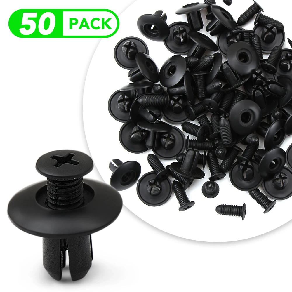 6mm Auto Fastener Clip Retainer Pin Rivet for kia ceed rio 3 4 sportage sorento picanto soul | Автомобили и мотоциклы
