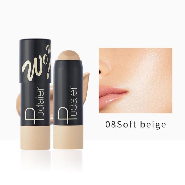 Foundation Concealer Stick Full Coverage Contour Face Makeup Lasting Foundation Base Hide Blemish Bronzer Cosmetic TSLM1