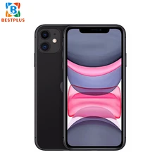 Apple iphone 11 A2223 мобильный телефон 6," 4 Гб ОЗУ 128 Гб ПЗУ шестиядерный iOS 13 IP68 Водонепроницаемый двойной SIM 3046 мАч смартфон